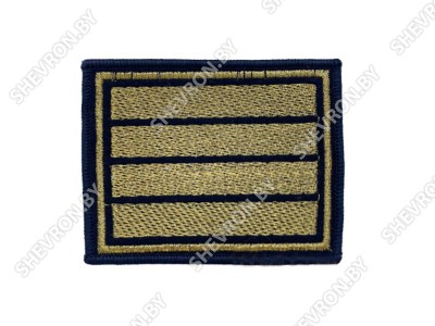 Шеврон 4 курс (курсовка) вышитый